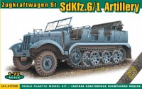 Ace Zugkraftwagen Sd Kfz 6 1 1 72