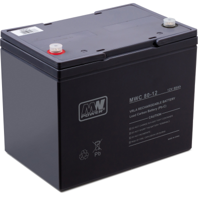 MWC Батарея до ДБЖ MWC CARBON 12V-80Ah (MWC 12-80C)