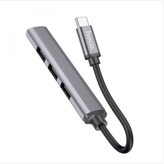 USB-HUB адаптер Hoco HB26 4 in 1 Type-C to 1хUSB3.0 + 3хUSB2.0 376850092 m
