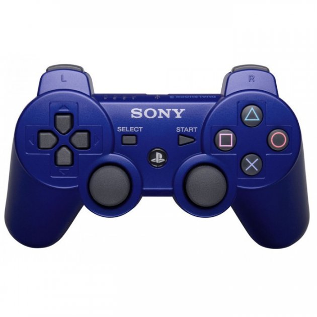 Безпровідний Джойстик Sony Геймпад для PS3 Sony PlayStation PS Синій