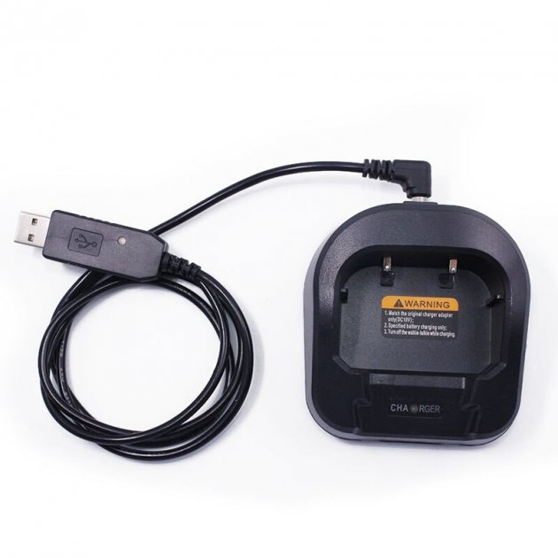 Зарядний пристрій для рації BAOFENG UV-82 від USB