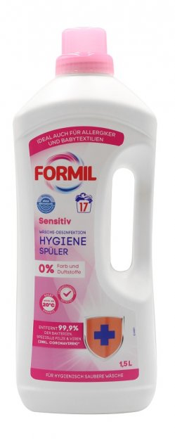 Засіб (добавка) для прання Formil з дезінфікуючим ефектом Sensitive 1,5 л 