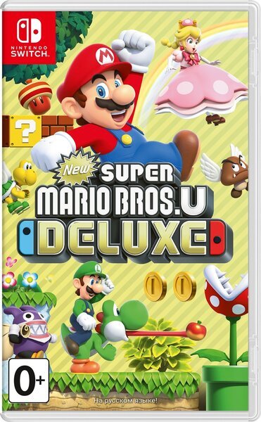 Игра New Super Mario Bros. U Deluxe (Nintendo Switch) 045496423780