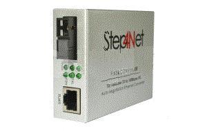 Медіаконвертер Step4Net 10/100Base-TX to 100Base-FX, SM, 1550nm, SC/PC, 20