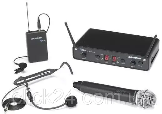 Мікрофон ‌Samson Cr288 All In One - Dual-Channel Wireless System 518-566 M