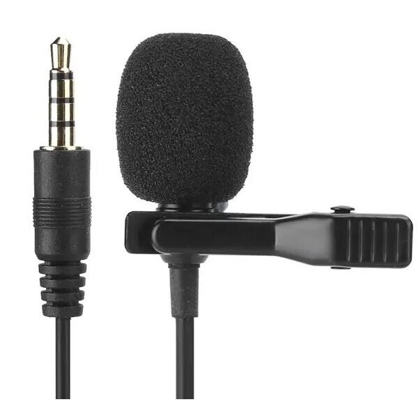 Петлічний мікрофон Міні Джек 3,5 мм Петлічка для Android Вітрозахист